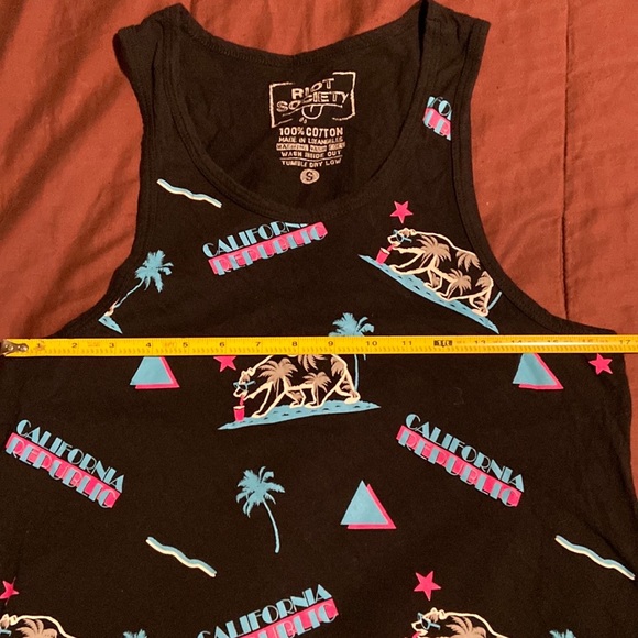 Tank with Neon Print by Riot Society Brand.  EUC! - Picture 16 of 16